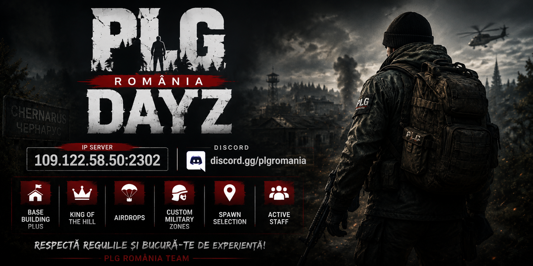 Emblema PLG Romania DayZ